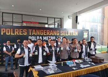Polres Tangerang Selatan Berhasil Ungkap Peredaran 9.206 Butir Ekstasi