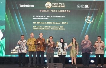 Perkuat Pemberdayaan Masyarakat Lewat Program CSR Berkelanjutan, APP Group Raih Top CSR Award 2026,
