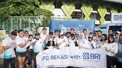 BRI Bekasi Siliwangi Hadirkan Kemeriahan di CFD Bareng BRImo