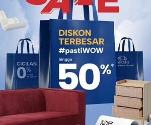 WOW SALE INFORMA Kembali Hadir Berikan Diskon Terbesar #pastiWOW