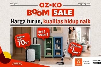 AZKO BOOM SALE Kembali Hadir! AZKO Bintaro Jaya Exchange (BXC Mall) Bawa Kabar Baik untuk Wujudkan Hidup Lebih Berkualitas