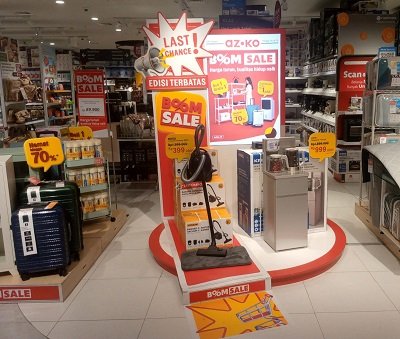 AZKO Bintaro Xchange Mall 2 Gelar Last Change Boom Sale, Member Berkesempatan Dapat Produk Unggulan