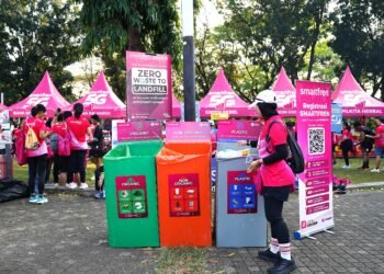 SMARTFREN Run 2026 Buktikan Event Lari Tanpa Sampah Kurangi Emisi Karbon
